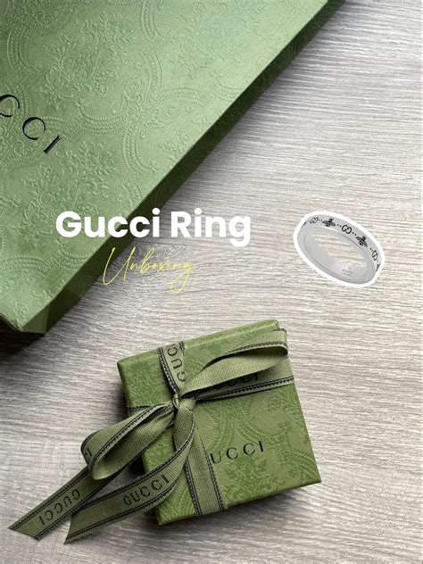 Unboxing Gucci Ring แหวน Gucci ราคา  .